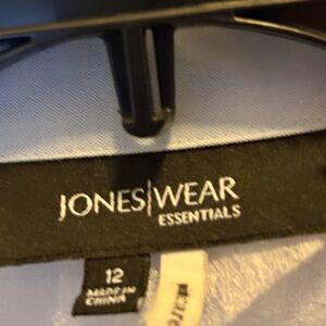 Jones New York Essentials Women's Blouse - Light Blue